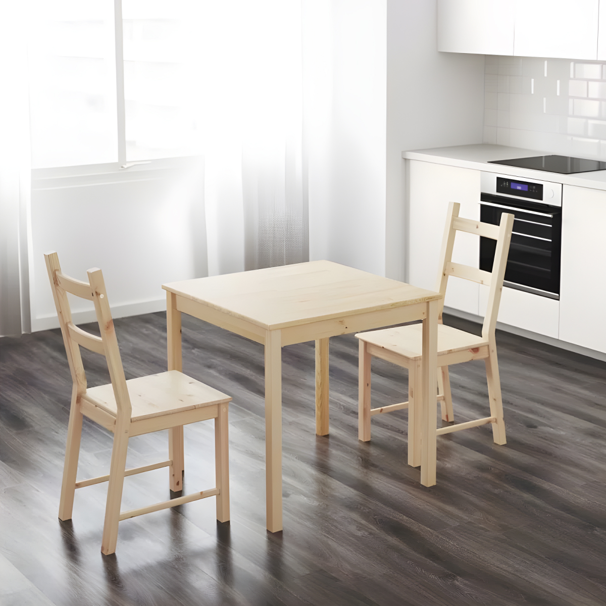 картинка Стол кухонный Икеа Ингу 75x75 см, сосна от магазина ИДЕЯ