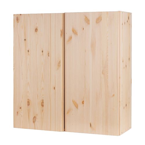 картинка Шкаф Икеа Ивар навесной, сосна, с дверцами 80x30x83 от магазина ИДЕЯ